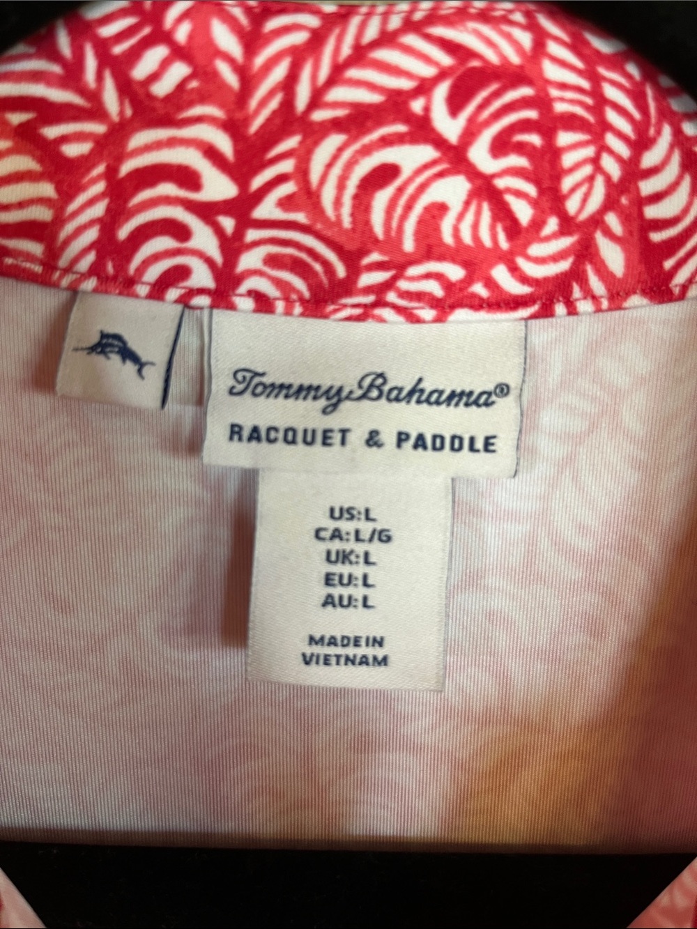 Tommy Bahama Pink & White Racquet & Paddle Dress - Picture 2 of 8